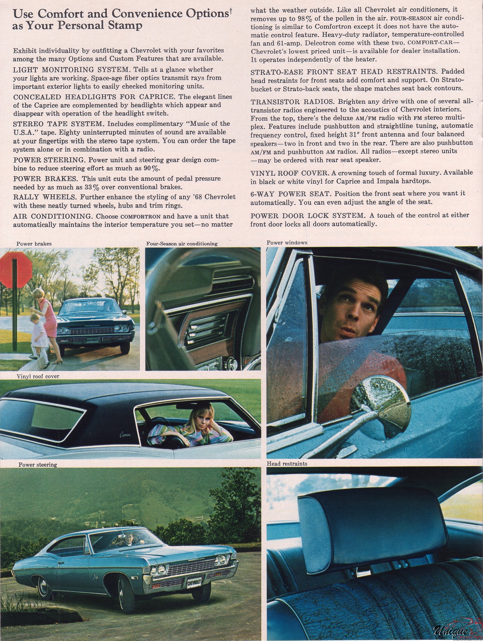 1968 Chevrolet Full-Size Brochure Page 27